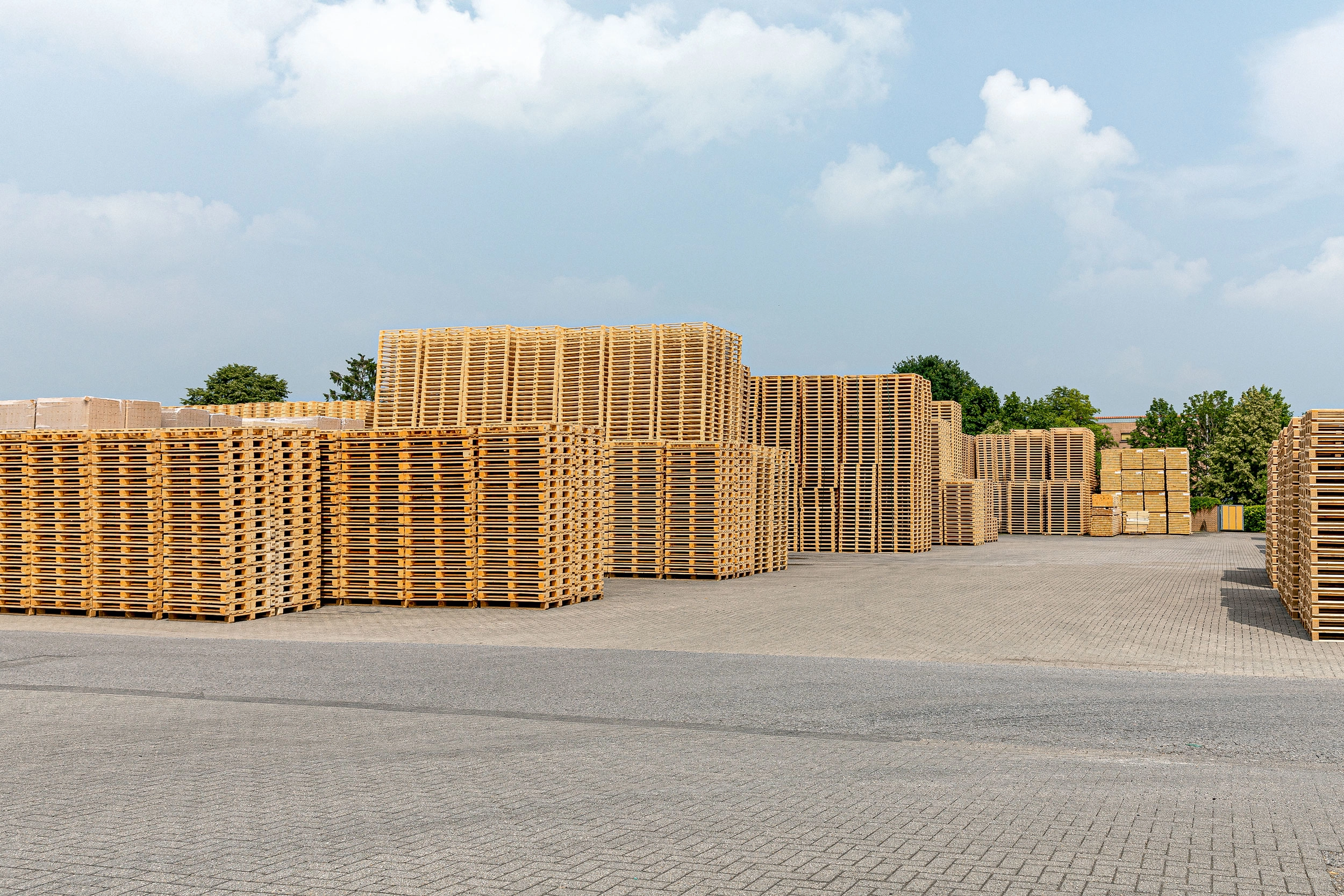 Hitzebehandelte Paletten